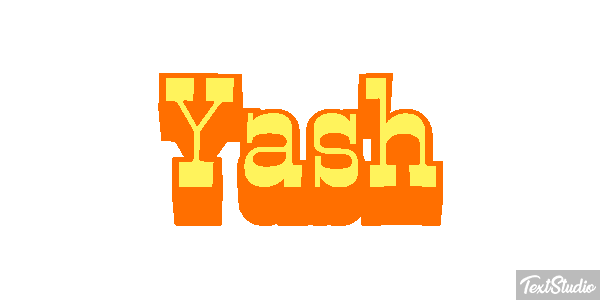 Yash Текстовый эффект