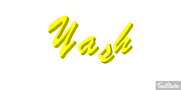 Yash Текстовый эффект