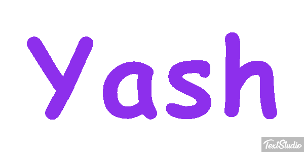 Yash Текстовый эффект
