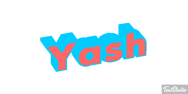 Yash Текстовый эффект
