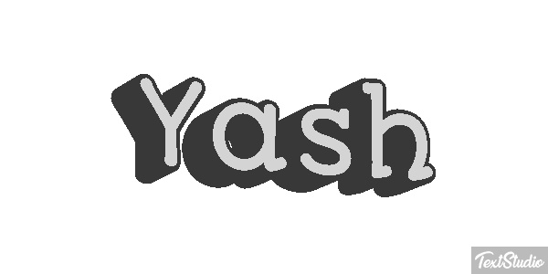 Yash Текстовый эффект