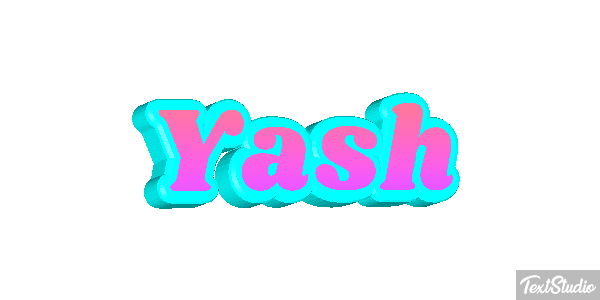 Yash Текстовый эффект