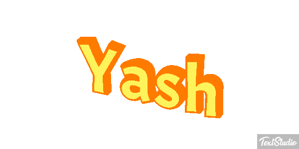 Yash Текстовый эффект