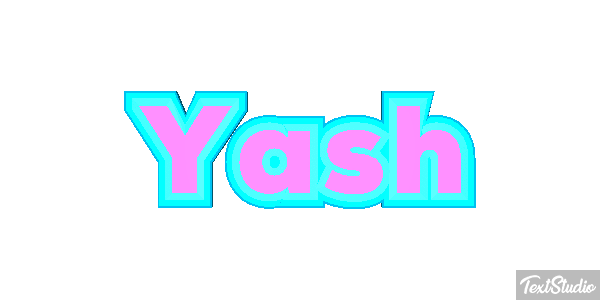 Yash Текстовый эффект