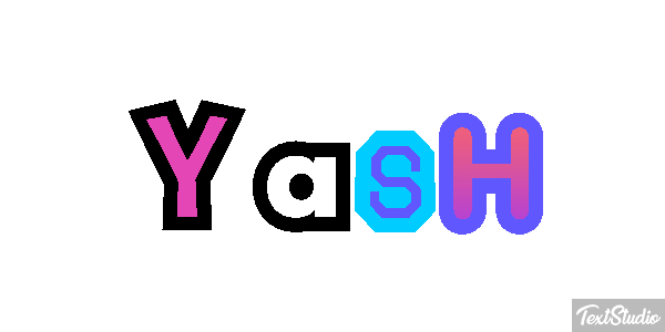 Yash Текстовый эффект