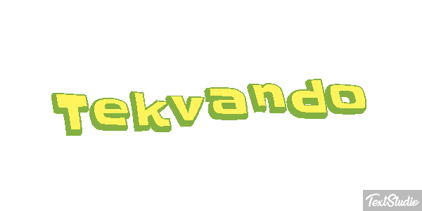 Tekvando Text effect
