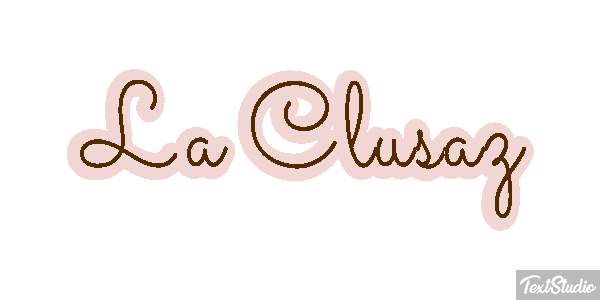 La Clusaz Efekt tekstowy