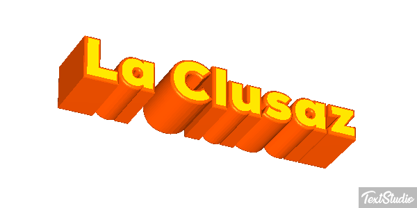 La Clusaz Efekt tekstowy