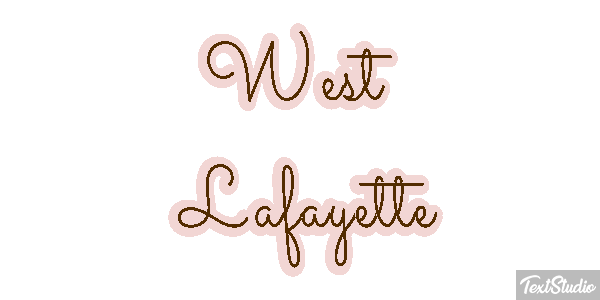 West Lafayette Efekt tekstowy