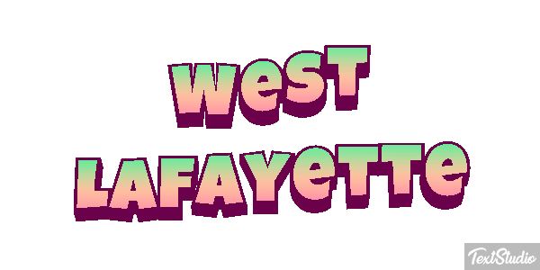 West Lafayette Efekt tekstowy