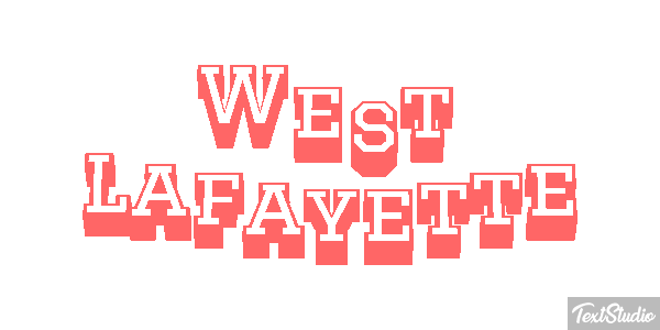West Lafayette Efekt tekstowy