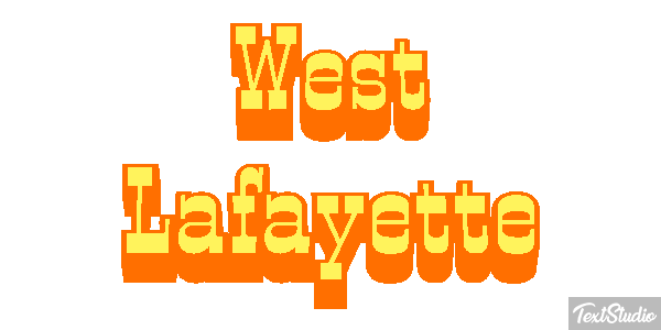 West Lafayette Efekt tekstowy