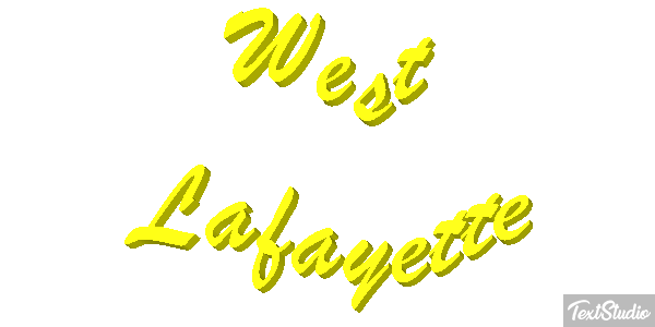 West Lafayette Efekt tekstowy