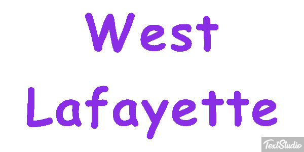 West Lafayette Efekt tekstowy