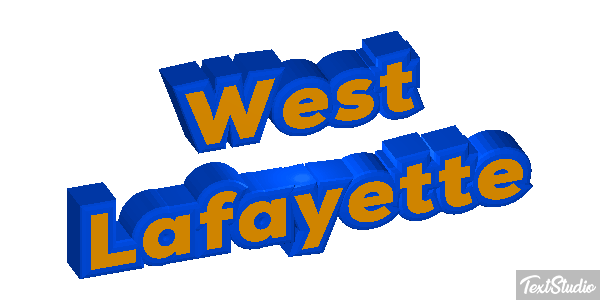 West Lafayette Efekt tekstowy