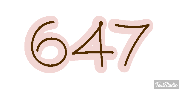 647 Effet de texte