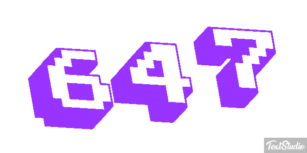 647 Effet de texte