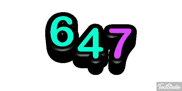 647 Effet de texte