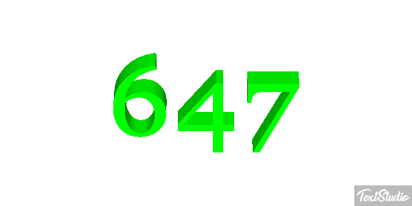 647 Effet de texte