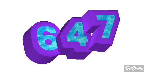 647 Effet de texte