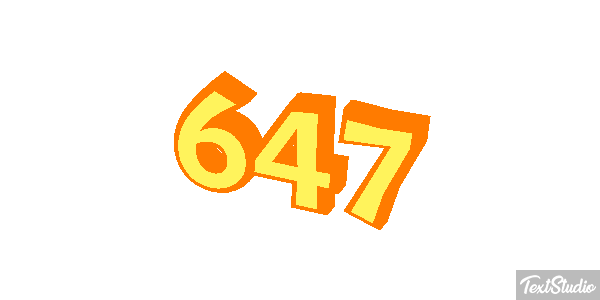647 Effet de texte