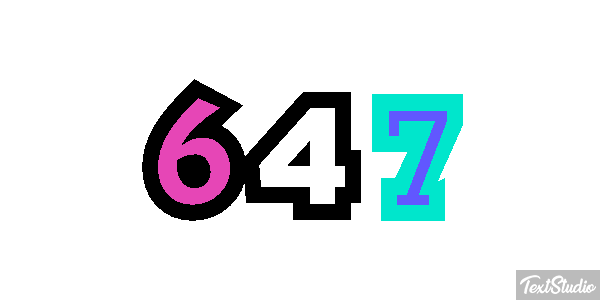 647 Effet de texte