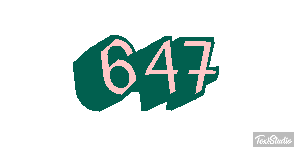 647 Effet de texte