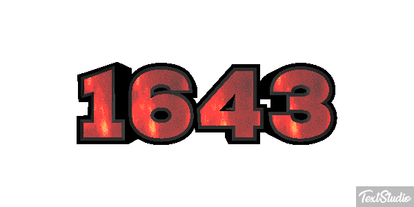 1643 Texteffekt