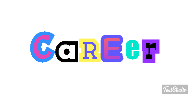 Career Tekst effect