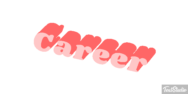 Career Tekst effect
