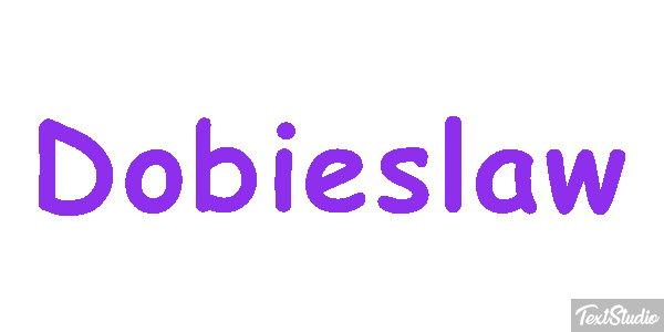 Dobiesław Efekt tekstowy
