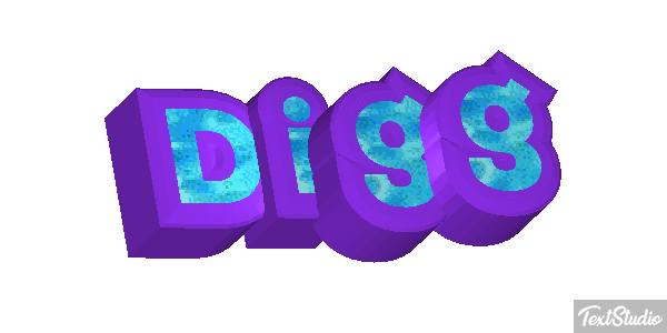 Digg Text effect