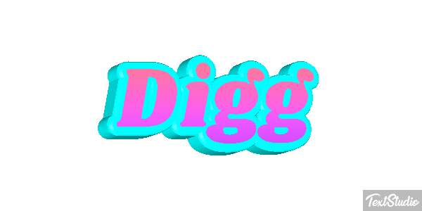 Digg Text effect