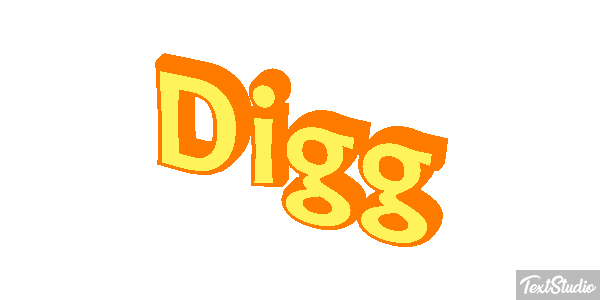Digg Text effect
