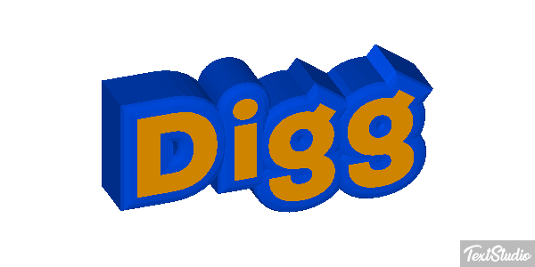 Digg Text effect
