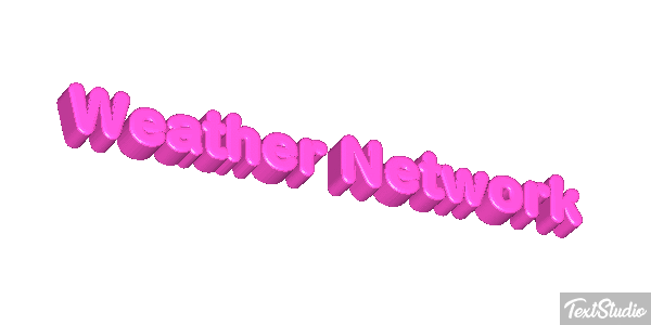 Weather Network Text effect
