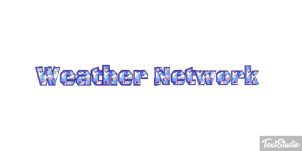 Weather Network Text effect