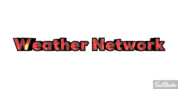 Weather Network Text effect