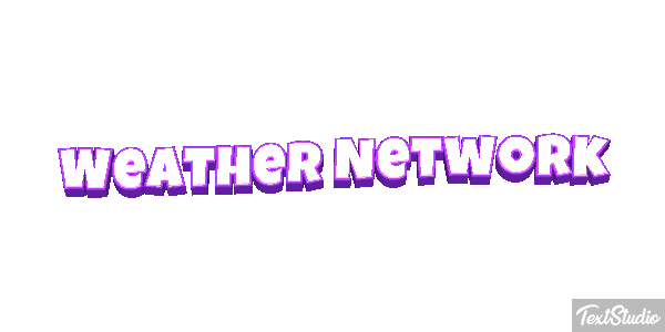 Weather Network Text effect