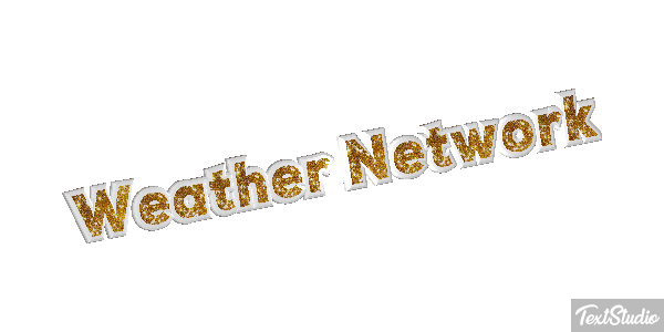 Weather Network Text effect
