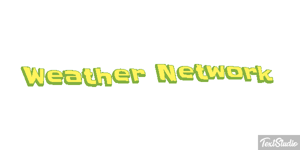 Weather Network Text effect