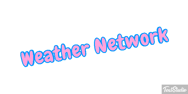 Weather Network Text effect