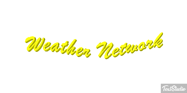 Weather Network Text effect