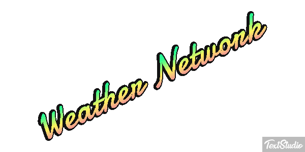 Weather Network Text effect