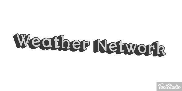 Weather Network Text effect