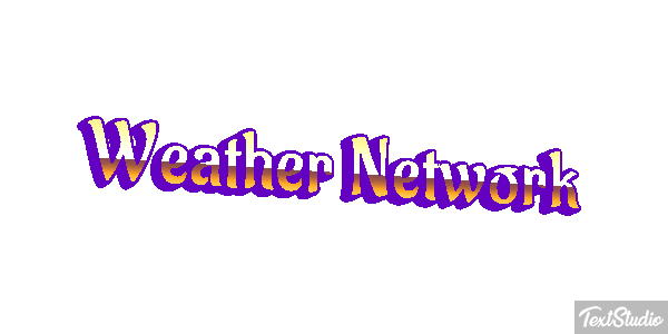 Weather Network Text effect