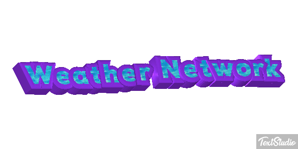 Weather Network Text effect