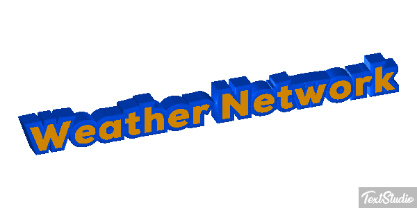 Weather Network Text effect