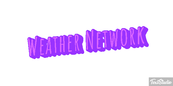 Weather Network Text effect