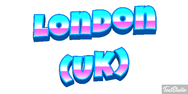 London (UK) Effetto testo